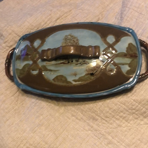 Tracy Porter  ‎ The One Acre collection hand painted pottery w/ lid new